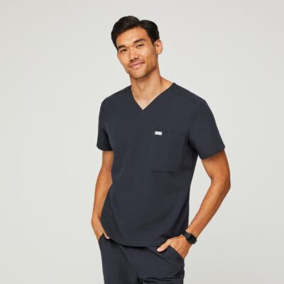 Navy Blue Unisex Scrub set