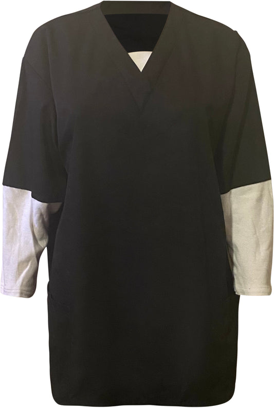 Quarter Length Long Sleeve scrub top